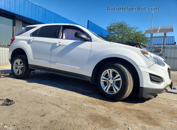 2GNALBEK8G6172447 2016 CHEVROLET EQUINOX White Передня права чверть