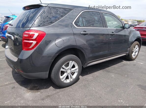 2GNALBEK8H1555111 2017 CHEVROLET EQUINOX Gray Trasero derecho
