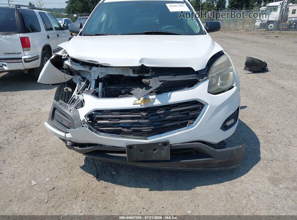2GNALBEK8H1602430 2017 CHEVROLET EQUINOX White Widok z przodu