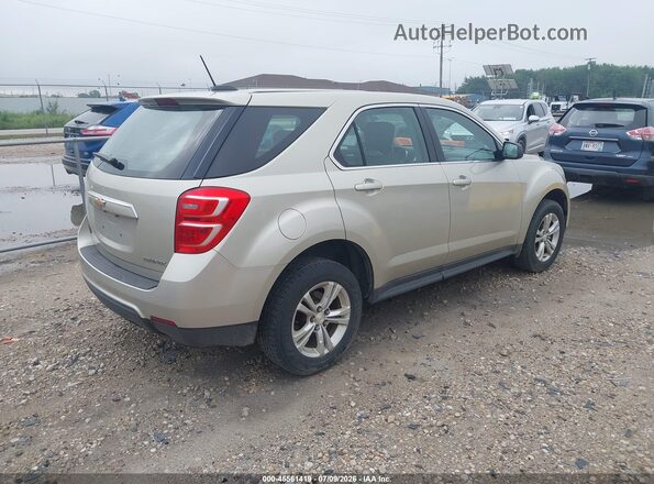 2GNALBEK9G1113436 2016 CHEVROLET EQUINOX Gold უკანა მარჯვენა