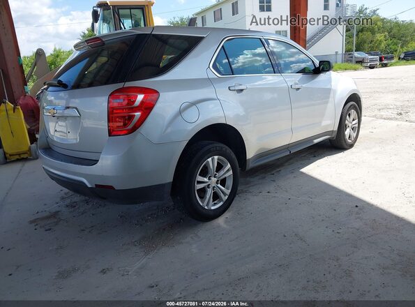 2GNALBEK9H1534820 2017 CHEVROLET EQUINOX Silver Tył prawy