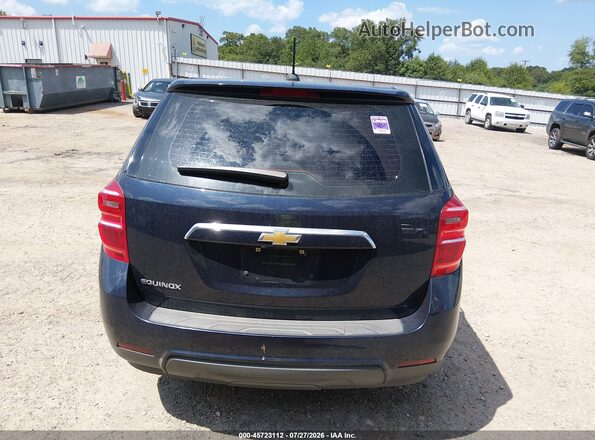 2GNALBEK9H1542237 2017 CHEVROLET EQUINOX Dark Blue 