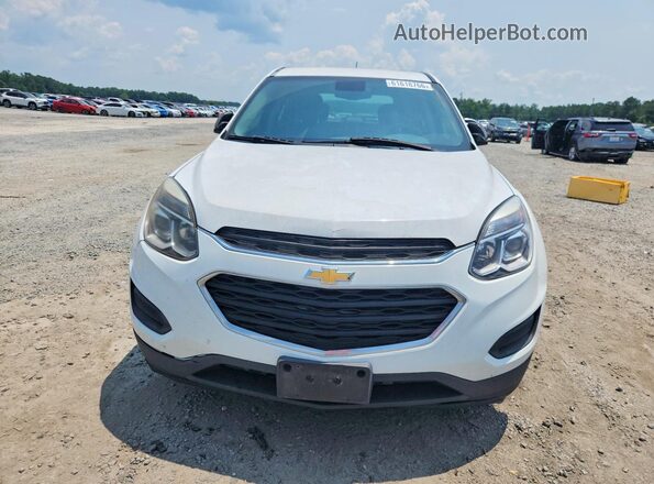 2GNALBEKXG1137034 2016 CHEVROLET EQUINOX White Vista frontal