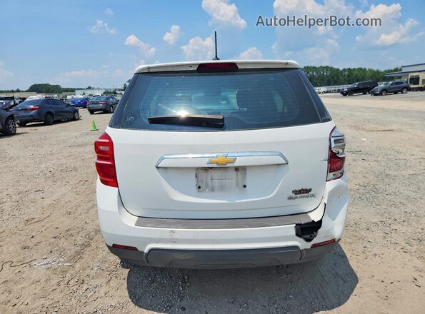 2GNALBEKXG1137034 2016 CHEVROLET EQUINOX White Vista trasera