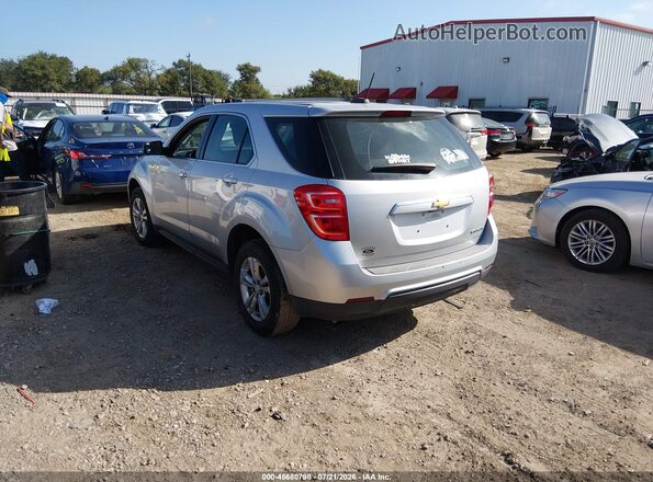 2GNALBEKXG1158594 2016 CHEVROLET EQUINOX Silver Tył lewy