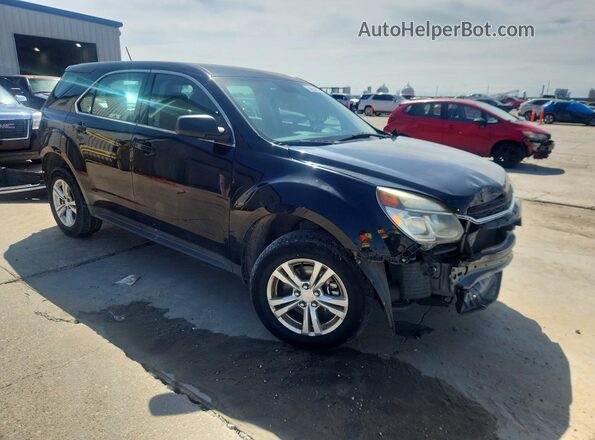 2GNALBEKXG1185987 2016 CHEVROLET EQUINOX Черный Передняя правая четверть