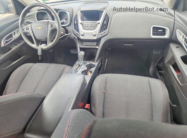 2GNALBEKXG1185987 2016 CHEVROLET EQUINOX Черный Вид панели приборов