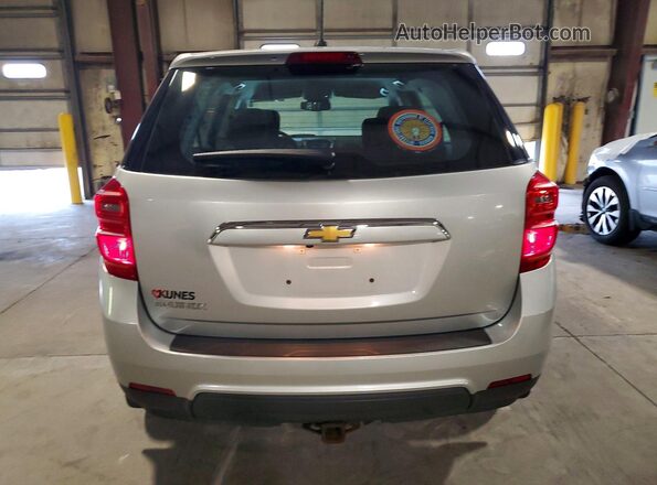 2GNALBEKXH1523762 2017 CHEVROLET EQUINOX Silver Հետևի տեսք
