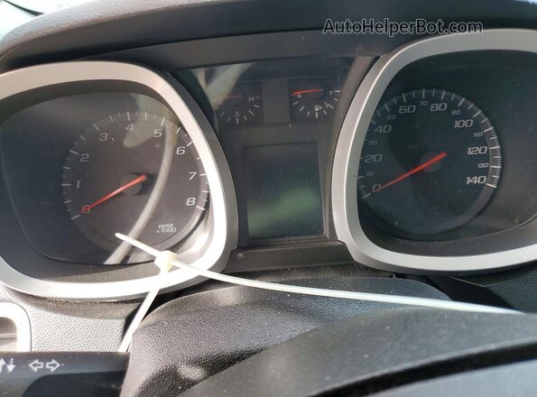 2GNALBEKXH1526869 2017 CHEVROLET EQUINOX White Instrument cluster view