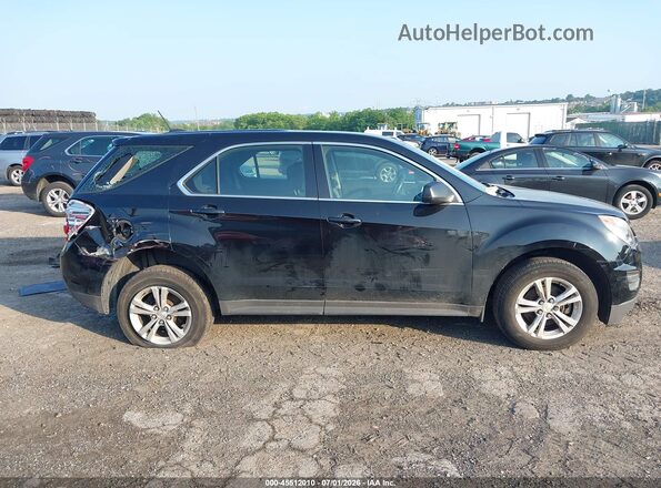 2GNALBEKXH1529013 2017 CHEVROLET EQUINOX Black Սալոնի հետևի տեսք