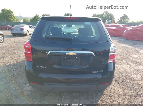 2GNALBEKXH1529013 2017 CHEVROLET EQUINOX Black 