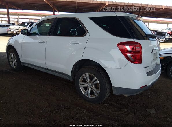2GNALBEKXH1554123 2017 CHEVROLET EQUINOX Белый Задняя левая четверть