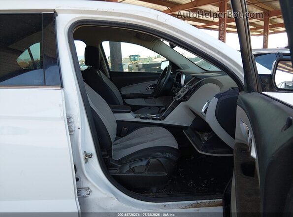 2GNALBEKXH1554123 2017 CHEVROLET EQUINOX Белый Вид салона спереди