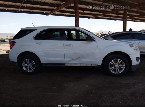 2GNALBEKXH1554123 2017 CHEVROLET EQUINOX Белый Вид задней части салона