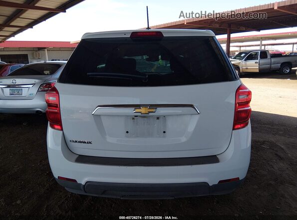 2GNALBEKXH1554123 2017 CHEVROLET EQUINOX Белый 