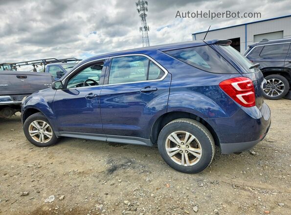 2GNALBEKXH1583279 2017 CHEVROLET EQUINOX Blue უკანა მარცხენა