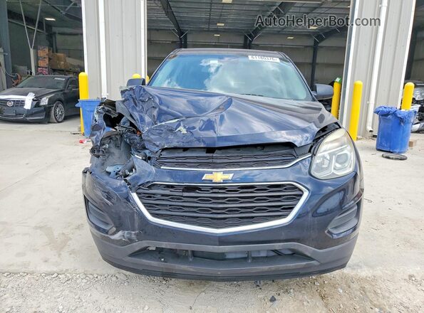 2GNALBEKXH1604793 2017 CHEVROLET EQUINOX Blue წინა ხედი