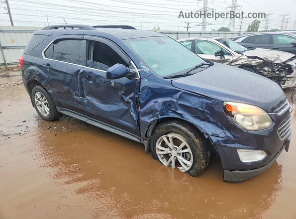 2GNALCEK0G1111256 2016 CHEVROLET EQUINOX Blue Delantero derecho