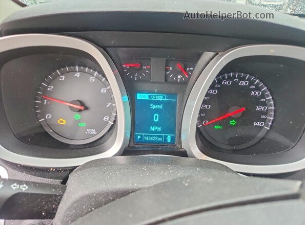 2GNALCEK0G1111256 2016 CHEVROLET EQUINOX Blue Vista del cuadro de instrumentos