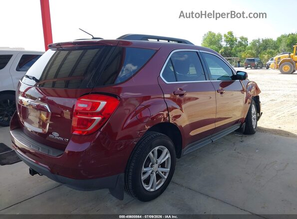 2GNALCEK0G1178939 2016 CHEVROLET EQUINOX Red Tył prawy