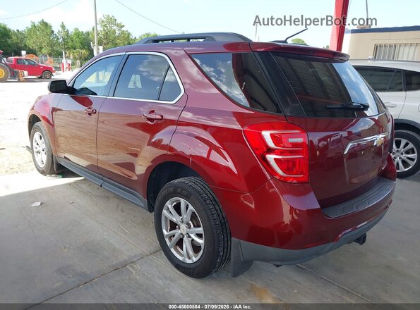 2GNALCEK0G1178939 2016 CHEVROLET EQUINOX Red Tył lewy