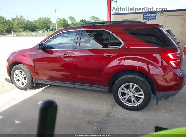 2GNALCEK0G1178939 2016 CHEVROLET EQUINOX Red Widok wnętrza 360 stopni