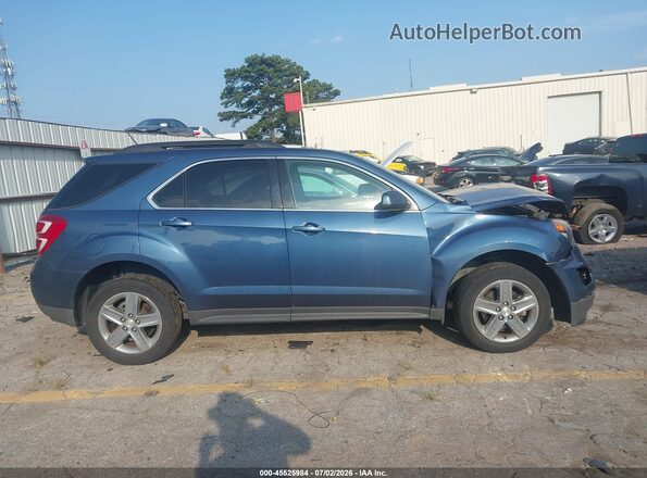 2GNALCEK0G6133230 2016 CHEVROLET EQUINOX Blue Rear interior view