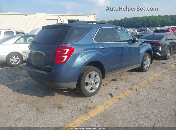2GNALCEK0G6133230 2016 CHEVROLET EQUINOX Blue Rear right
