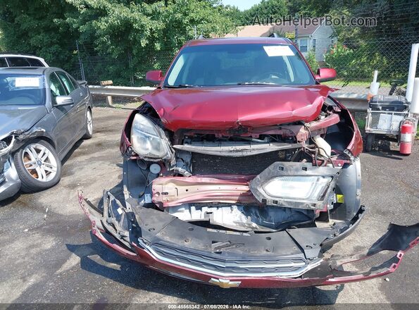 2GNALCEK0G6148035 2016 CHEVROLET EQUINOX Red Vista del cuadro de instrumentos