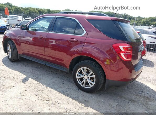 2GNALCEK0G6233098 2016 CHEVROLET EQUINOX Burgundy Задня ліва чверть