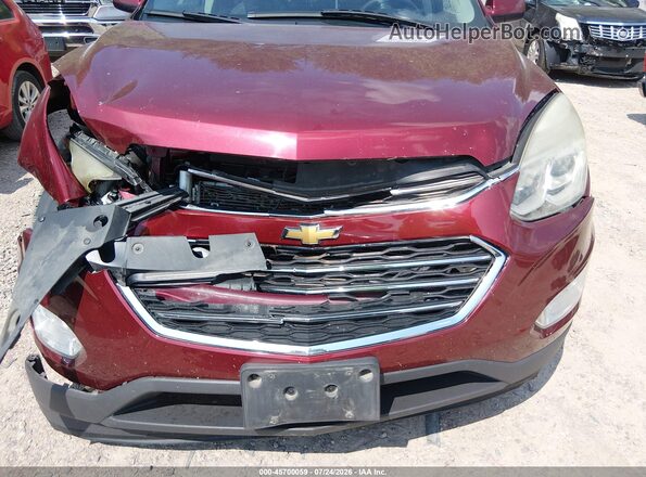 2GNALCEK0G6233098 2016 CHEVROLET EQUINOX Burgundy Вид спереду