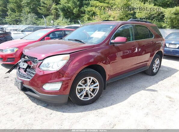 2GNALCEK0G6233098 2016 CHEVROLET EQUINOX Burgundy Передня ліва чверть