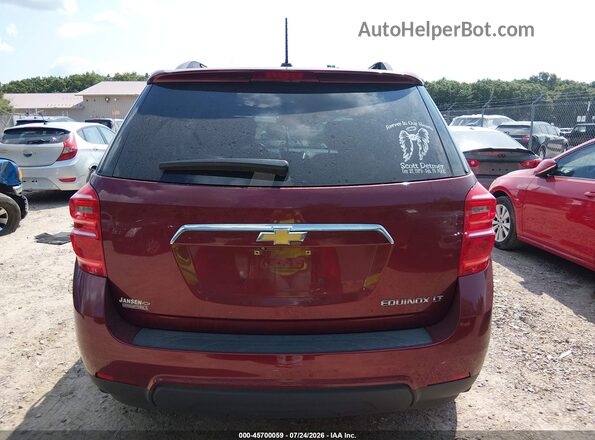 2GNALCEK0G6233098 2016 CHEVROLET EQUINOX Burgundy 