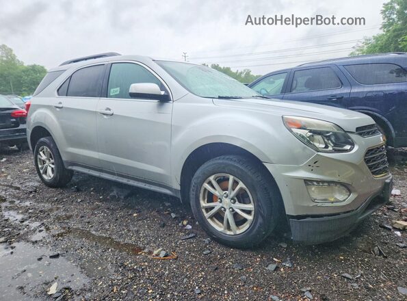2GNALCEK0G6288649 2016 CHEVROLET EQUINOX Серебряный Передняя правая четверть