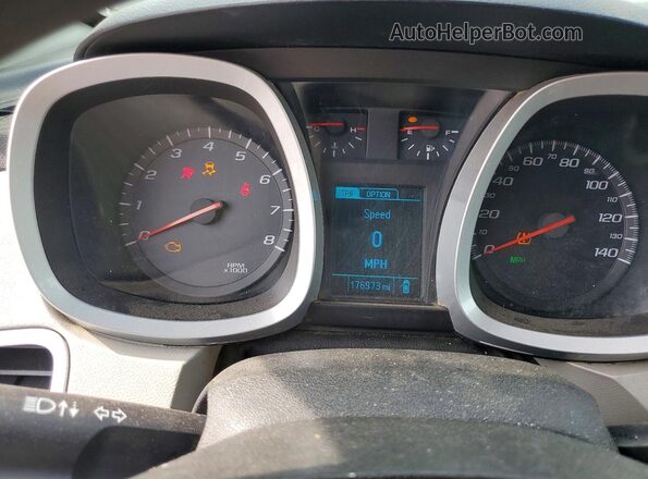 2GNALCEK0G6294600 2016 CHEVROLET EQUINOX Black ხელსაწყოთა პანელის ხედი