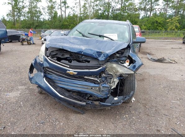 2GNALCEK0G6345268 2016 CHEVROLET EQUINOX Blue Вид спереду