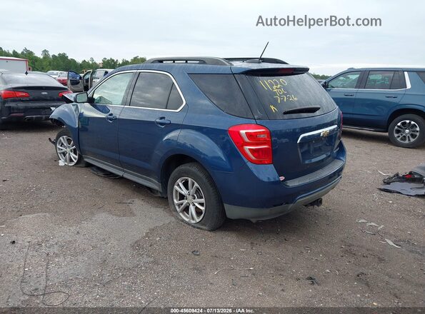 2GNALCEK0G6345268 2016 CHEVROLET EQUINOX Blue Задня ліва чверть