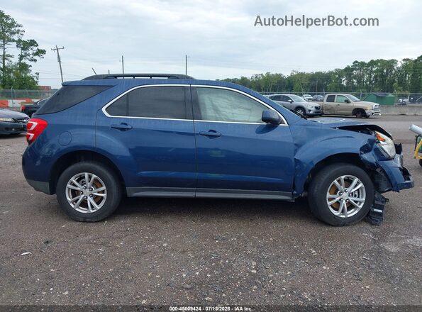 2GNALCEK0G6345268 2016 CHEVROLET EQUINOX Blue Вид задньої частини салону