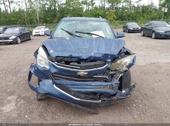 2GNALCEK0G6345268 2016 CHEVROLET EQUINOX Blue Вид щитка приладів
