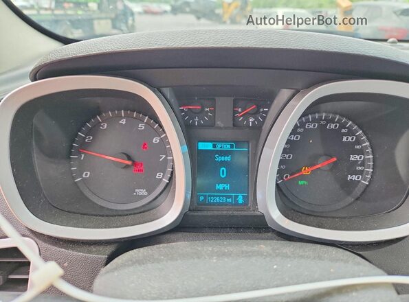 2GNALCEK0H1548014 2017 CHEVROLET EQUINOX Black Vista del cuadro de instrumentos