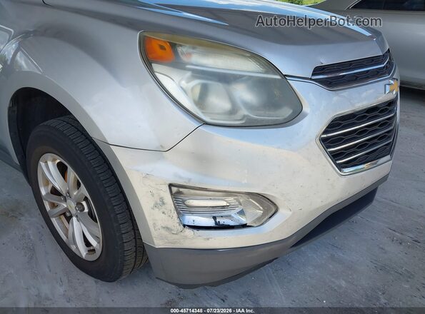 2GNALCEK0H1565900 2017 CHEVROLET EQUINOX Silver წინა ხედი