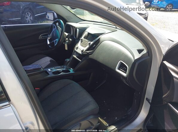 2GNALCEK0H1576590 2017 CHEVROLET EQUINOX Silver Widok wnętrza z przodu