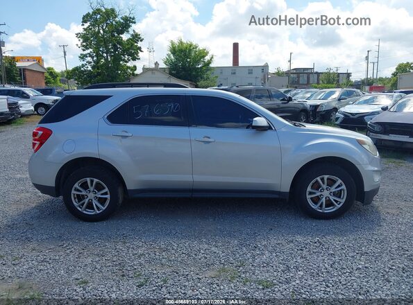 2GNALCEK0H1576590 2017 CHEVROLET EQUINOX Silver Widok wnętrza z tyłu