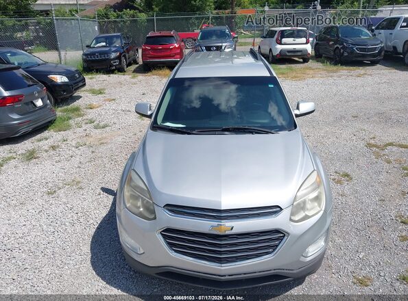 2GNALCEK0H1576590 2017 CHEVROLET EQUINOX Silver Widok z przodu