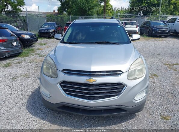 2GNALCEK0H1576590 2017 CHEVROLET EQUINOX Silver Widok zestawu wskaźników