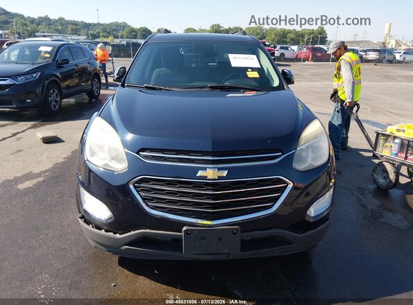 2GNALCEK0H1583328 2017 CHEVROLET EQUINOX Blue Vista del cuadro de instrumentos
