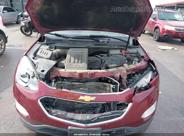 2GNALCEK0H1589100 2017 CHEVROLET EQUINOX Maroon Вид ззаду