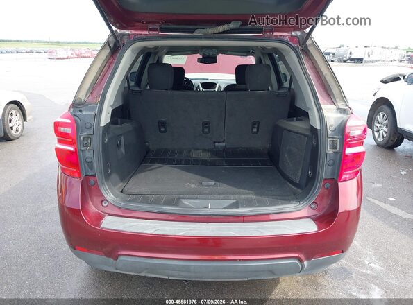 2GNALCEK0H1589100 2017 CHEVROLET EQUINOX Maroon 