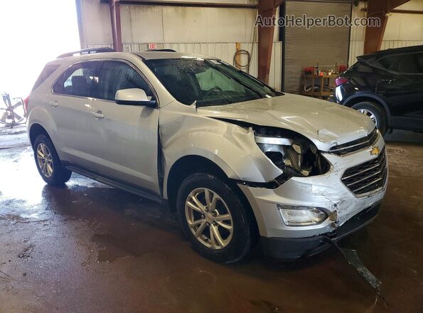 2GNALCEK0H1617719 2017 CHEVROLET EQUINOX Silver Delantero derecho