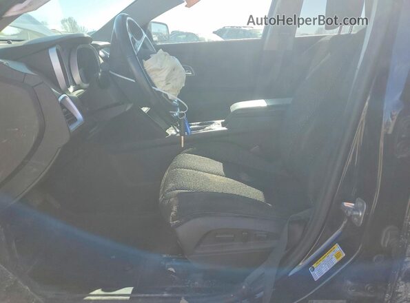2GNALCEK1G6104772 2016 CHEVROLET EQUINOX Black Вид салону спереду